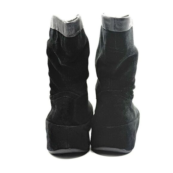 FitFlop Crush Suede Black Boots - Women’s US 7 - Picture 5 of 11